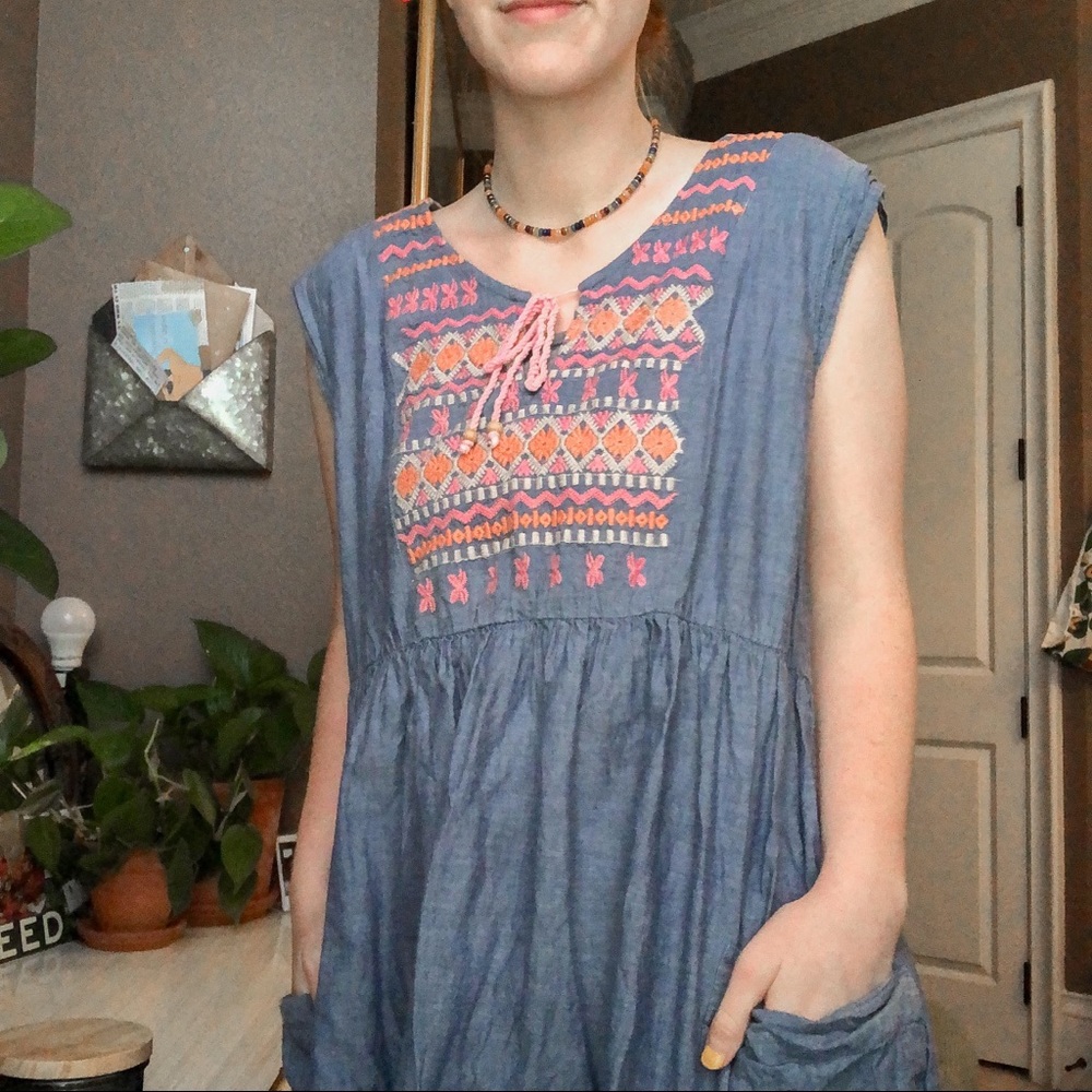 EARTHBOUND Embroidered Shirt/Dress